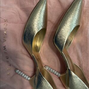 Sophia Webster Gold Women's Shoes